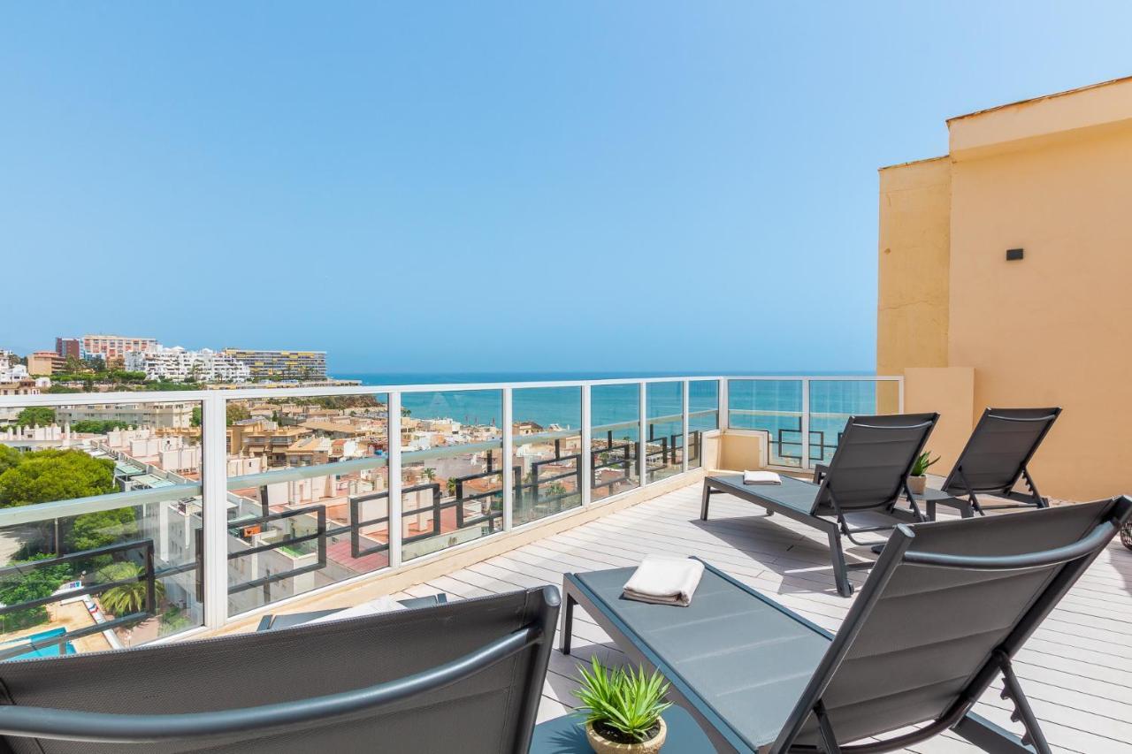 Crystalline View'S Of Carihuela - 3 Bedrooms Penthouse Torremolinos Ngoại thất bức ảnh